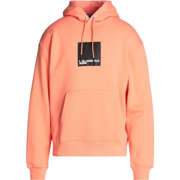 felpe con cappuccio Karl Lagerfeld Jeans rosa con stampe