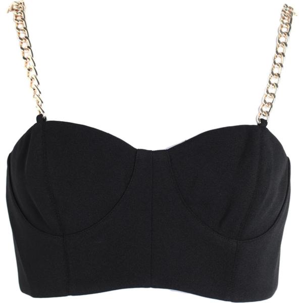 top Michael Michael Kors nero tinta unita