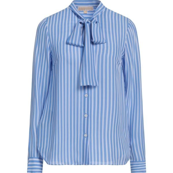 camicie Michael Michael Kors blu a righe