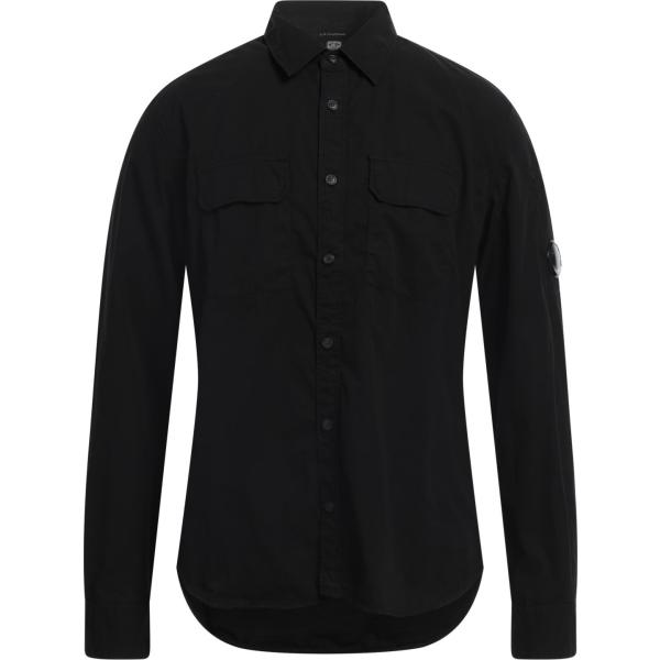 camicie C.p. Company nero tinta unita