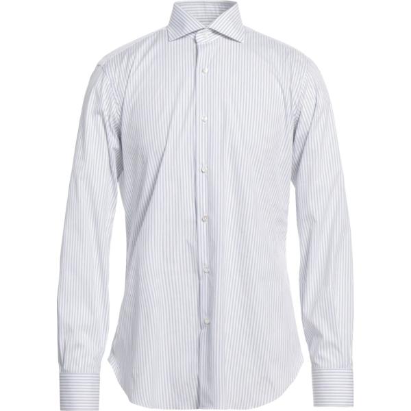 camicie BARBA Napoli bianco a righe