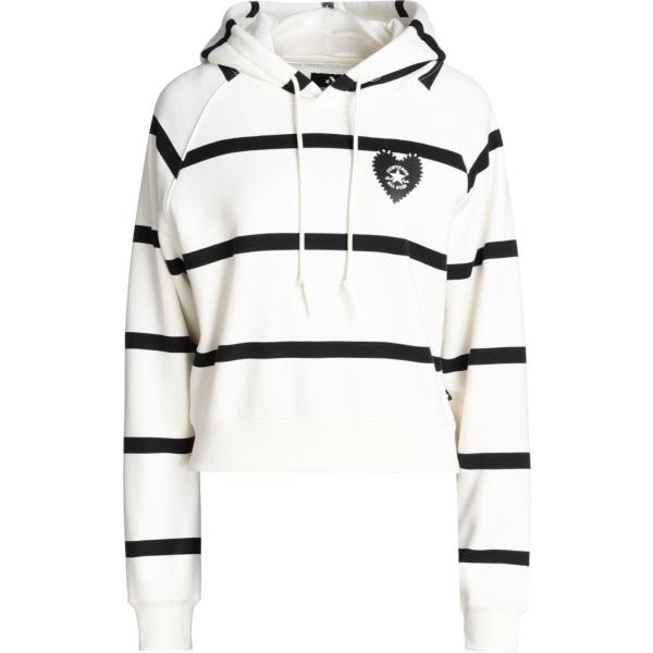felpe con cappuccio Converse bianco a righe