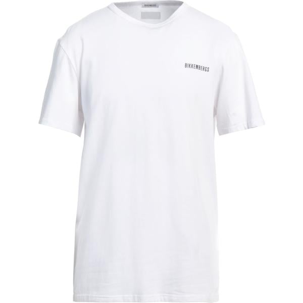 t-shirt Bikkembergs bianco con stampe
