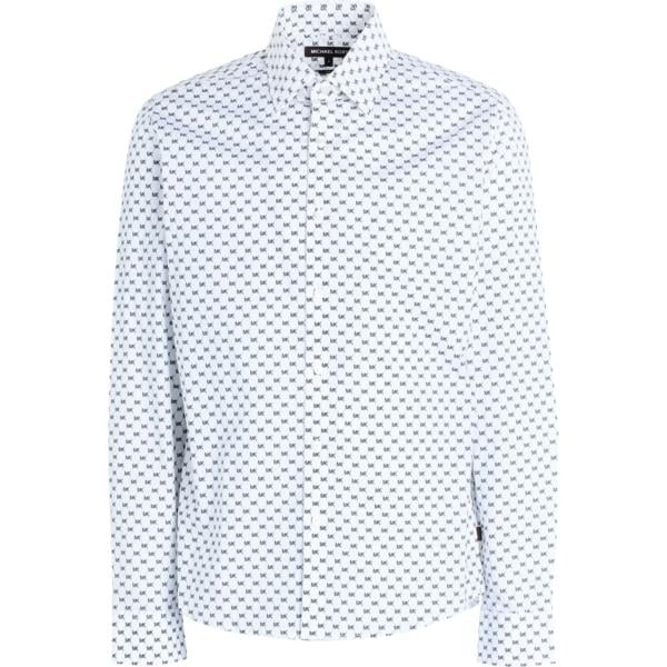 camicie Michael Kors Mens bianco