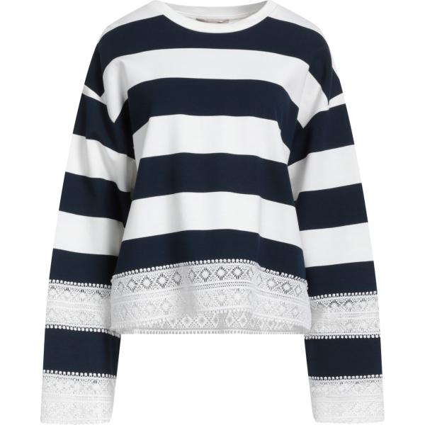 felpe Twinset bianco a righe