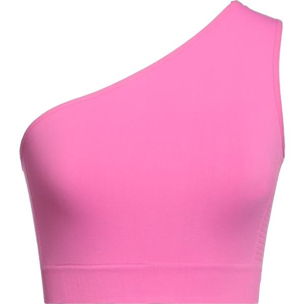 top Rick Owens rosa tinta unita