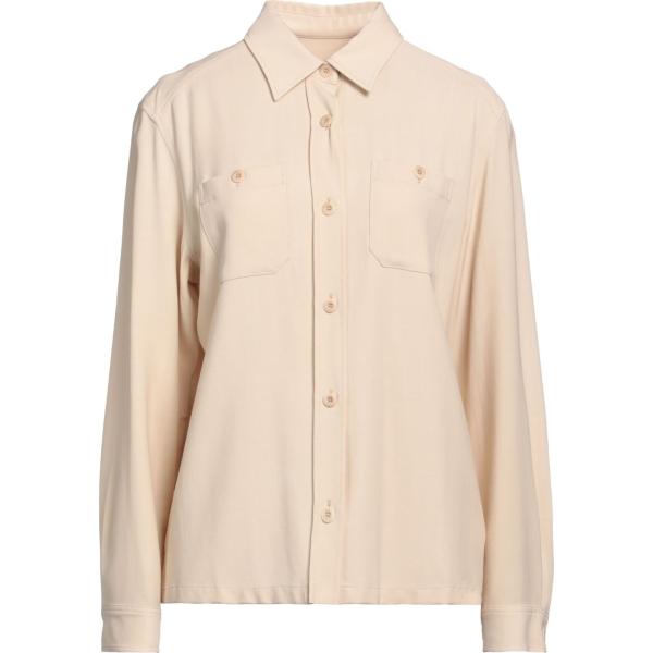 camicie A.p.c. marrone tinta unita