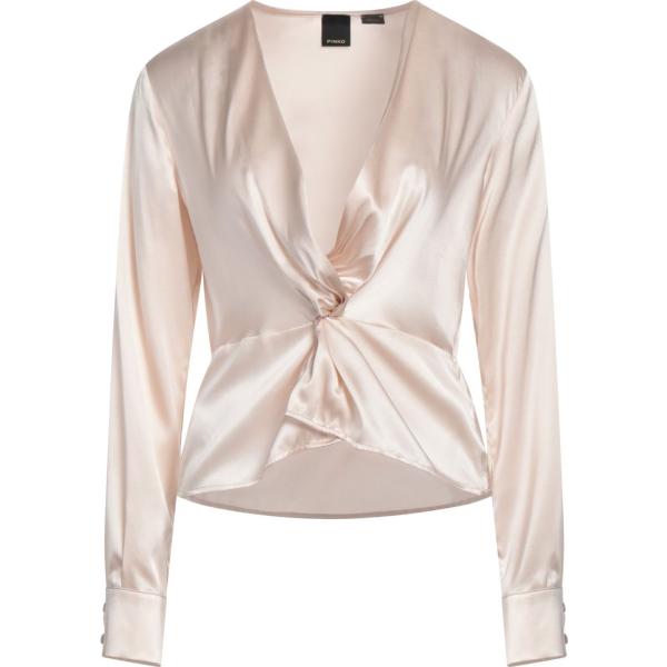 top Pinko rosa tinta unita