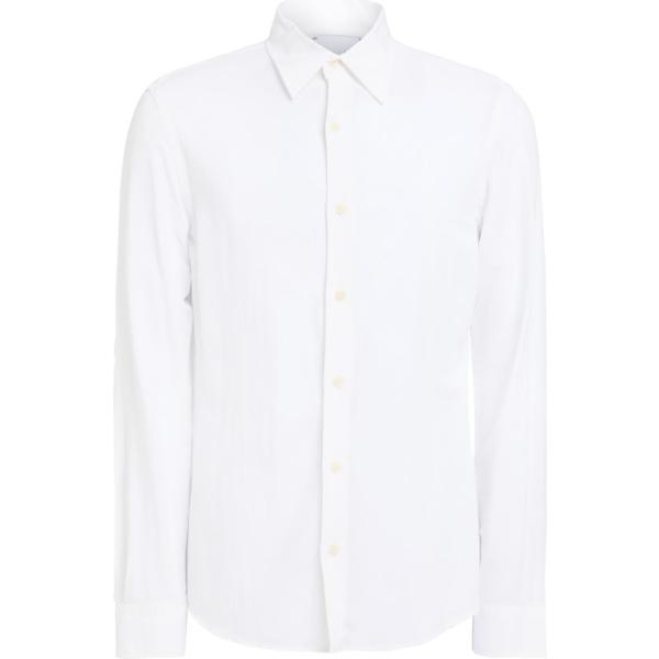 camicie GAëLLE Paris bianco tinta unita
