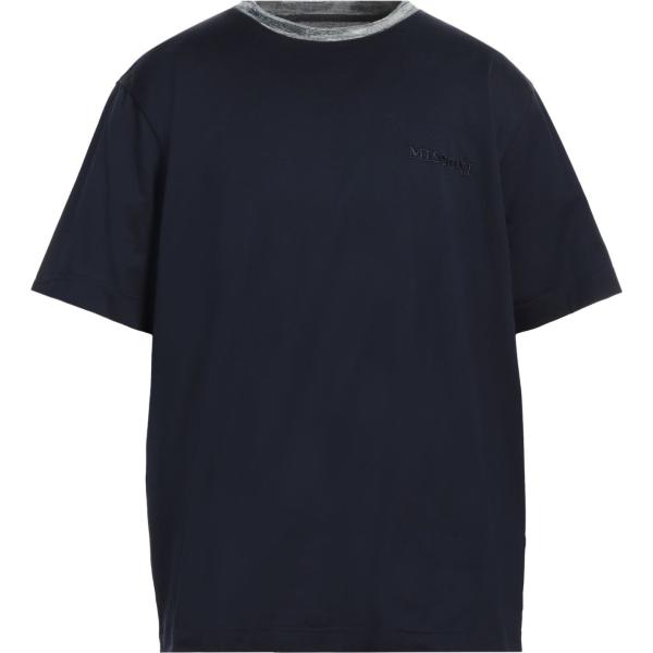 t-shirt Missoni nero tinta unita