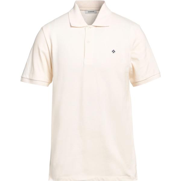 polo Sandro bianco tinta unita