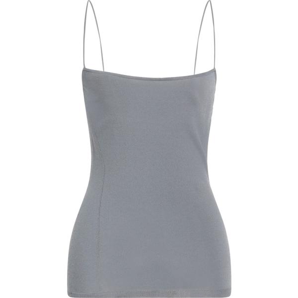 top da donna in grigio chiaro Lemaire