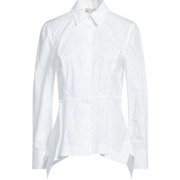 camicie Tory Burch bianco tinta unita