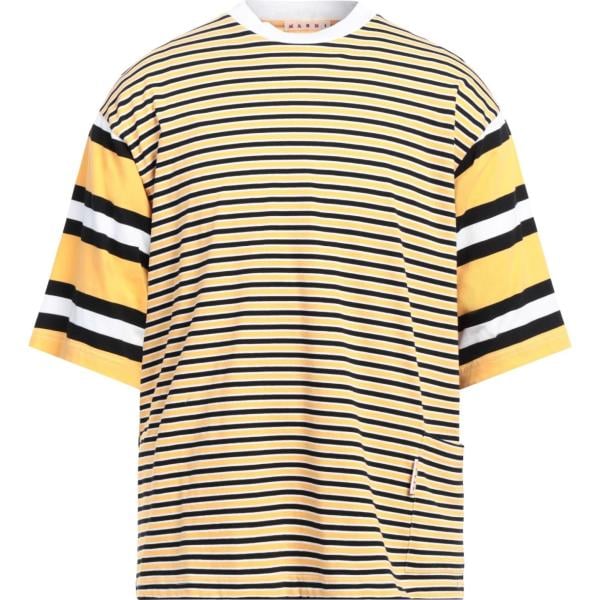 t-shirt Marni giallo a righe
