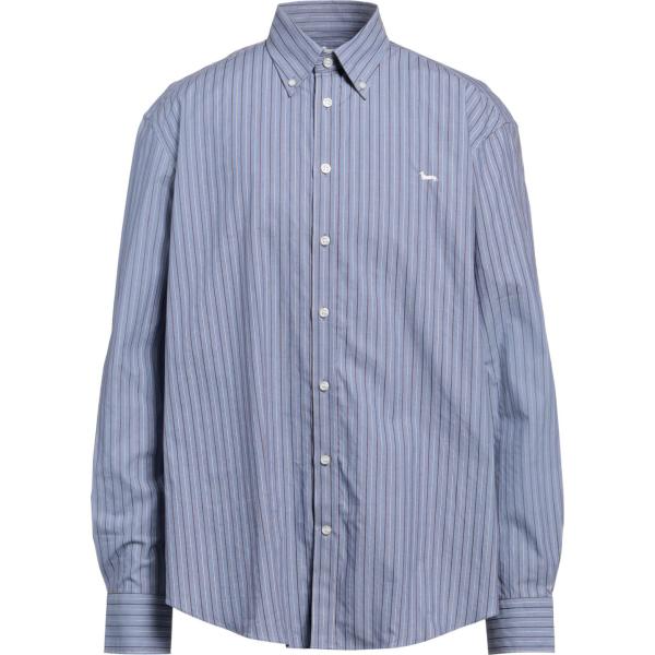 camicie Harmont & Blaine blu a righe
