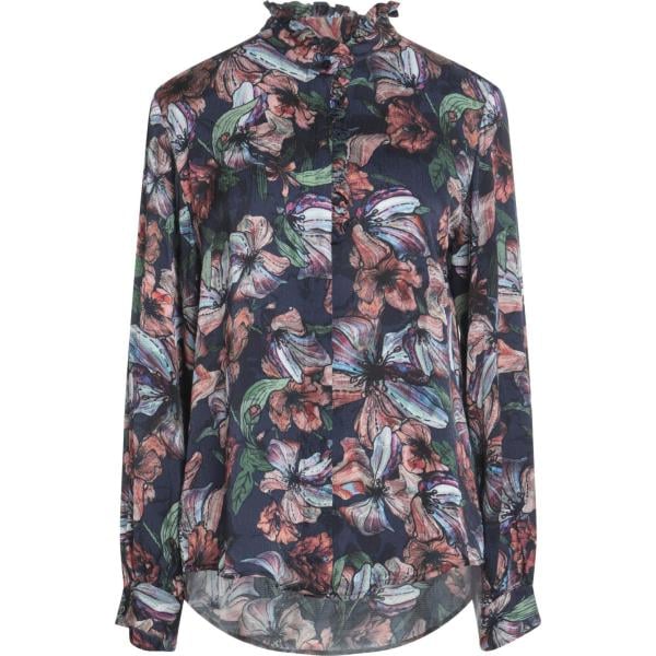 camicie High blu a fiori