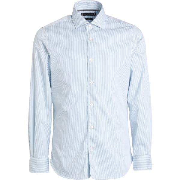 camicie Tommy Hilfiger blu a righe