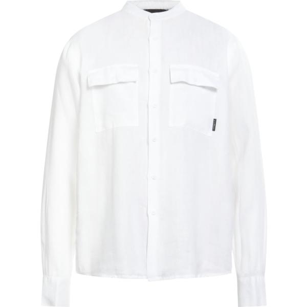 camicie John Richmond bianco tinta unita