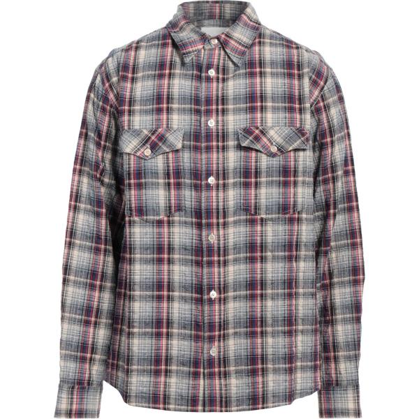 camicie Isabel Marant grigio scozzese
