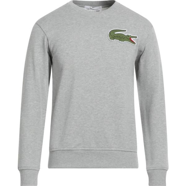 felpe LACOSTE x COMME des GARÇONS ... grigio tinta unita