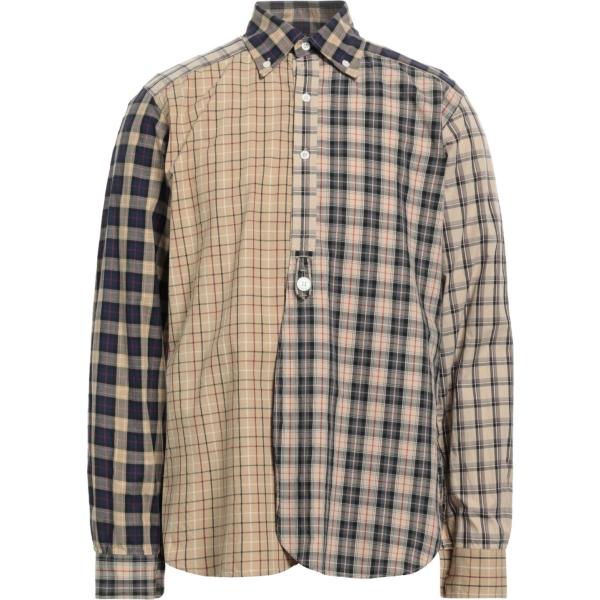 camicie Needles marrone scozzese