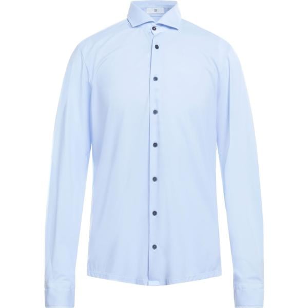 camicie Pmds Premium Mood Denim Supe... blu tinta unita