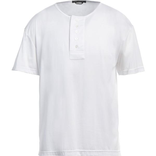 t-shirt Daniele Alessandrini bianco tinta unita