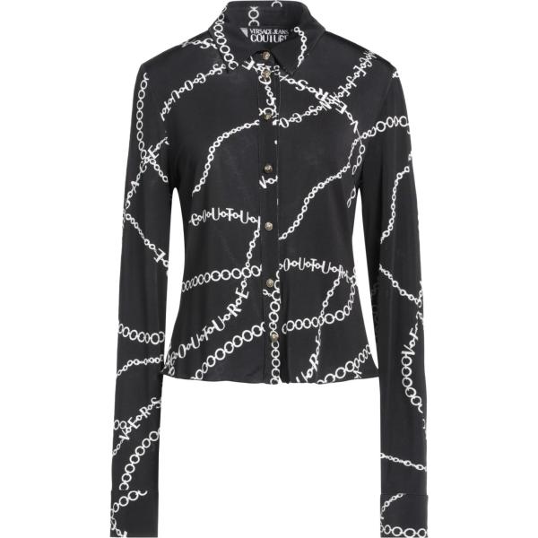 camicie Versace Jeans Couture nero