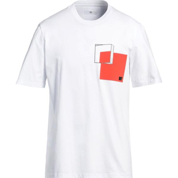 t-shirt Pmds Premium Mood Denim Supe... bianco con stampe