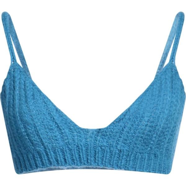 Top da donna in blu medio in lana Alanui Alanui