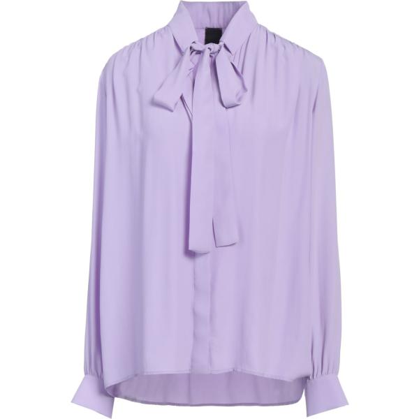 camicie Pinko viola tinta unita
