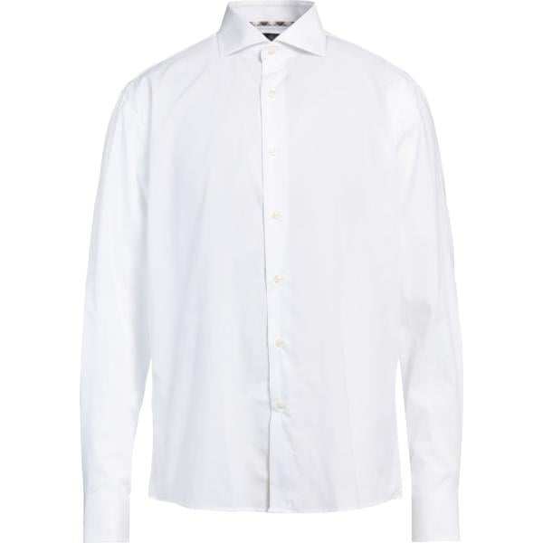 camicie Aquascutum bianco tinta unita