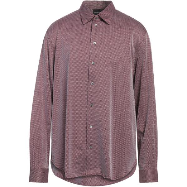 camicie Emporio Armani marrone