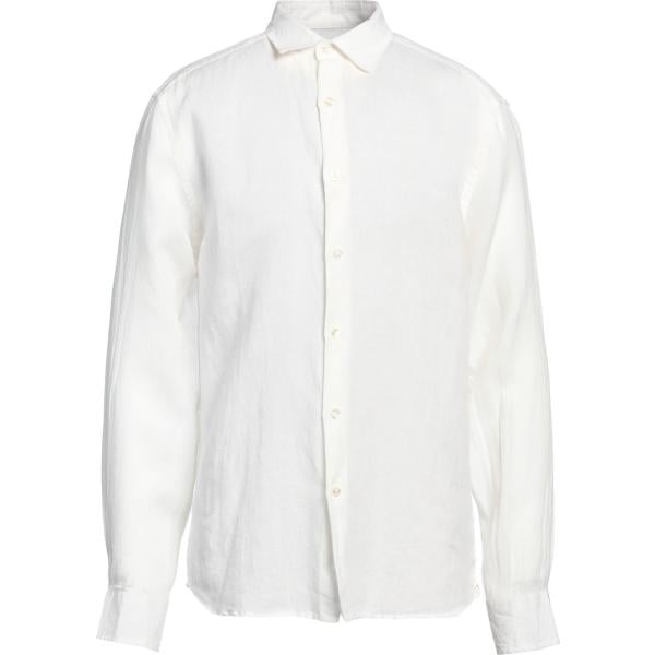 camicie Peuterey bianco tinta unita
