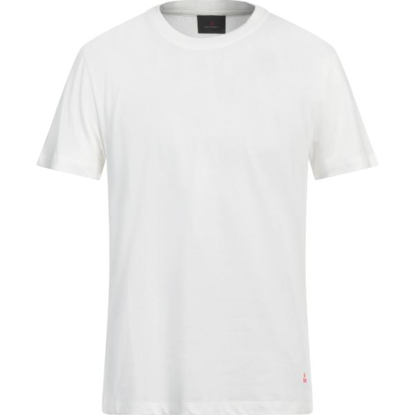 t-shirt Peuterey bianco tinta unita