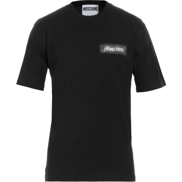 t-shirt Moschino nero con stampe