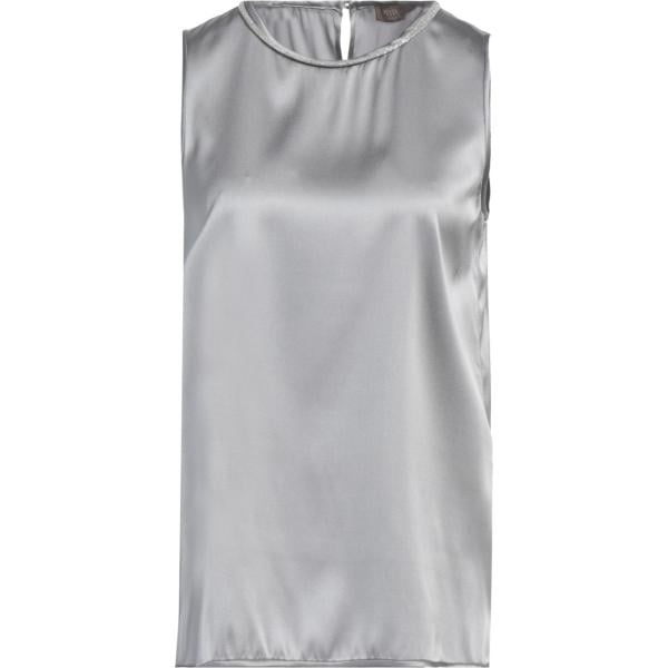 top Peserico grigio tinta unita