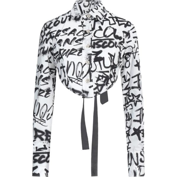 camicie Versace Jeans Couture bianco