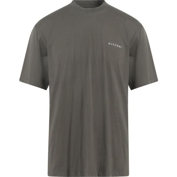 t-shirt Buscemi verde tinta unita