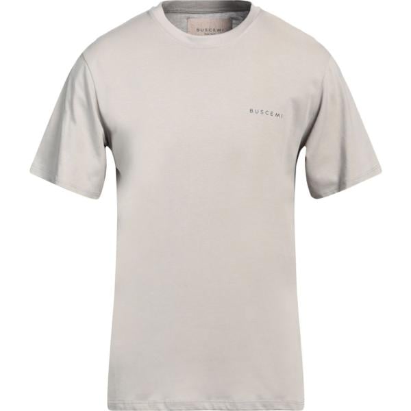 t-shirt Buscemi grigio tinta unita
