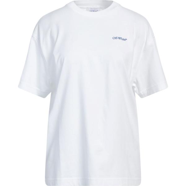 t-shirt Off-White™ bianco tinta unita