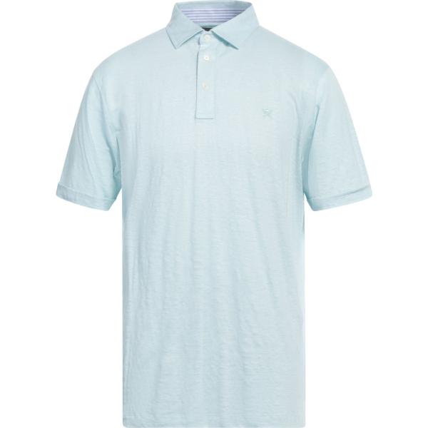 polo Hackett grigio tinta unita