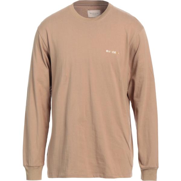 t-shirt Buscemi marrone tinta unita