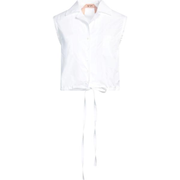 camicie N°21 bianco tinta unita