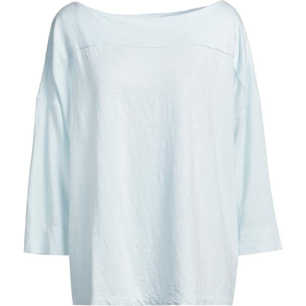 t-shirt Malo blu tinta unita