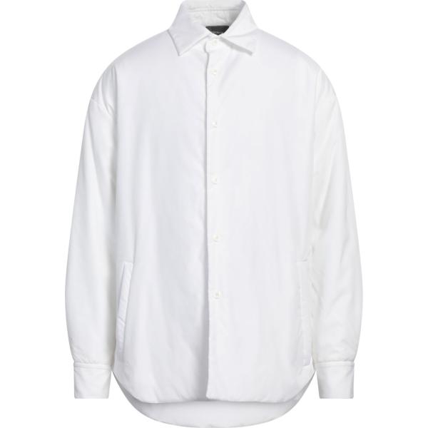 camicie Emporio Armani bianco tinta unita