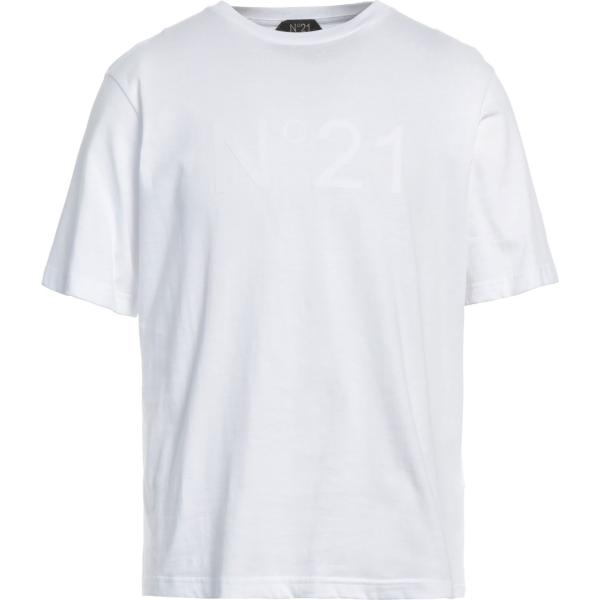 t-shirt N°21 bianco con stampe