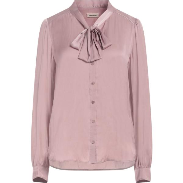 camicie Zadig&Voltaire rosa tinta unita