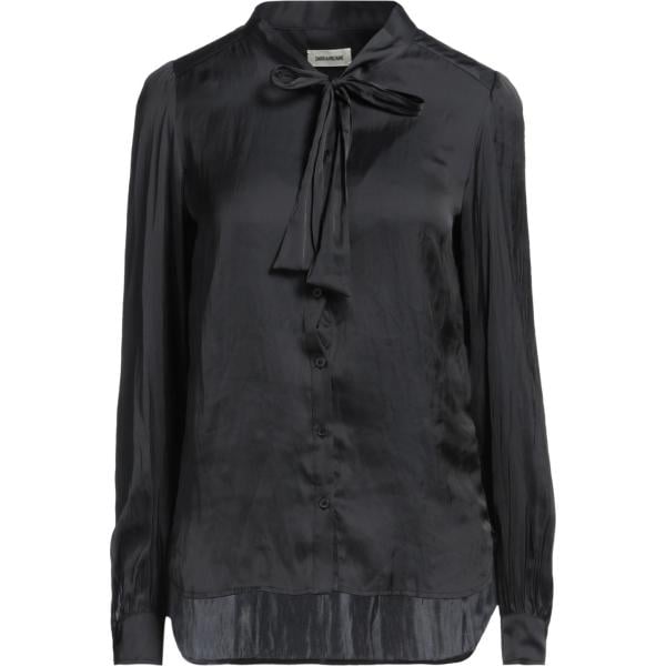 camicie Zadig&Voltaire nero tinta unita