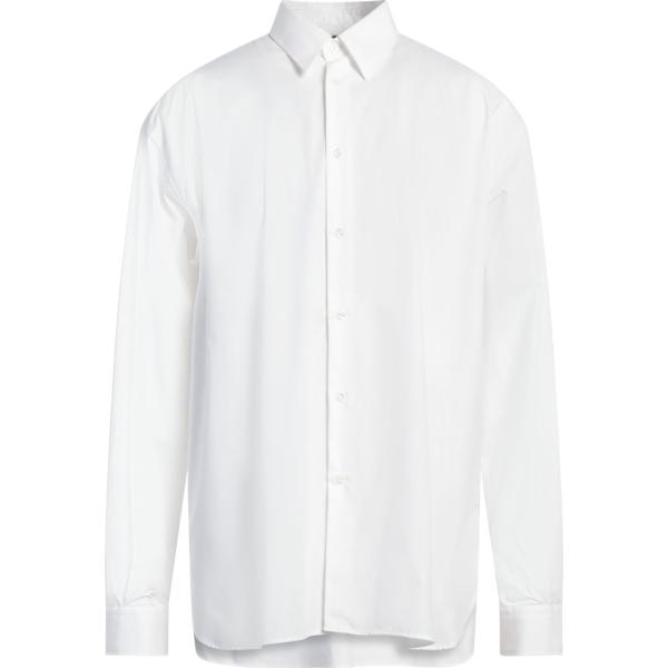 camicie Gcds bianco tinta unita